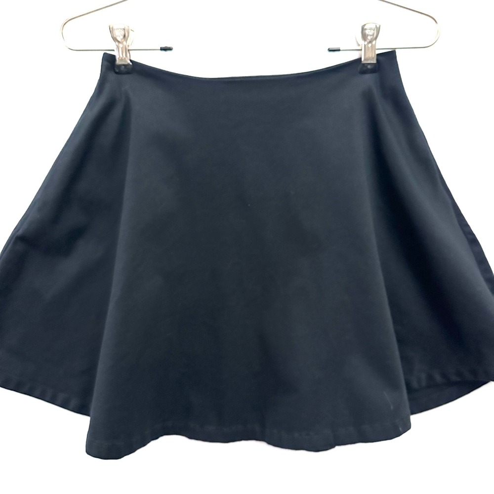 Kate Spade Saturday Sz 00 A-Line Mini Skirt Pockets Skater Circle Y2K
